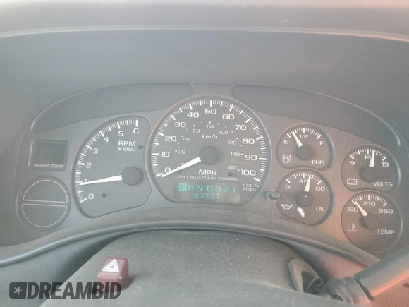 2002 Chevrolet Avalanche with VIN 3GNEC13T32G184641, listed as a Copart auction lot 73548844 with 183,307 mi miles and Salvage Title. Bid and sale history available at carsss.com. Image 9.