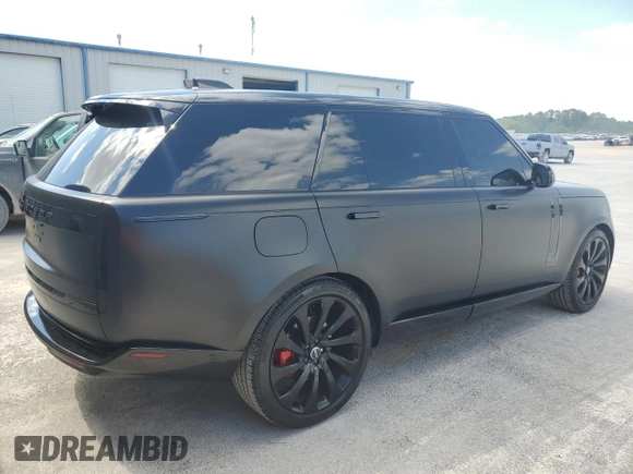 2023 Land Rover Range Rover SE z VIN SALKPBFU9PA013532, wystawiony jako Copart lot #53318255 z przebiegiem 20 504 mil mil oraz Szkoda całkowita • Salvage title. Historia ofert i sprzedaży dostępna na DreamBid. Obrazek 3.
