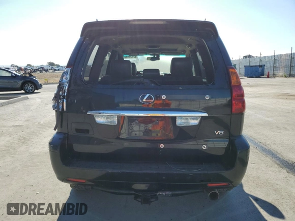 2005 Lexus GX 470 with VIN JTJBT20X650068722, listed as a Copart auction lot 62931984 with 247,819 mi miles and Salvage Title. Bid and sale history available at carsss.com. Image 6.