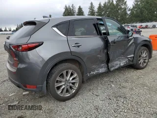 2020 Mazda CX-5 Grand Touring with VIN JM3KFBDM6L0815735, listed as a Copart auction lot 49511855 with 35,512 mi miles and Salvage Title. Bid and sale history available at carsss.com. Image 3.