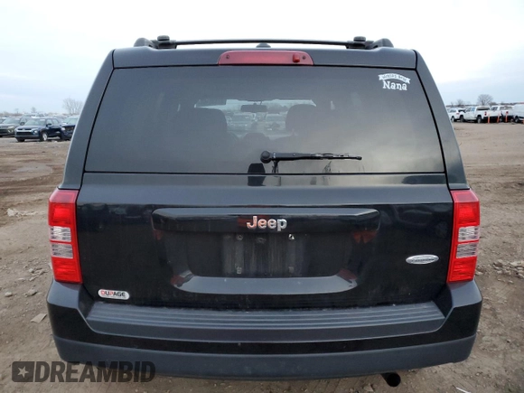 2014 Jeep Patriot Latitude with VIN 1C4NJPFA3ED721876, listed as a Copart auction lot 82436104 with 103,703 mi miles and Salvage Title. Bid and sale history available at carsss.com. Image 6.