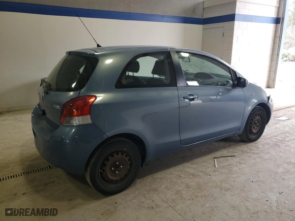 2010 Toyota Yaris with VIN JTDJT4K39A5286171, listed as a Copart auction lot 46211665 with 219,095 mi miles and Salvage Title. Bid and sale history available at carsss.com. Image 3.