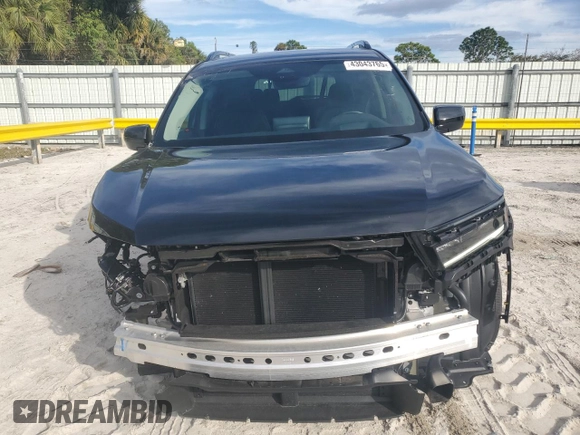 2024 Honda Pilot Elite with VIN 5FNYG1H87RB045935, listed as a Copart auction lot 43043765 with 10,544 mi miles and Salvage Title. Bid and sale history available at carsss.com. Image 5.
