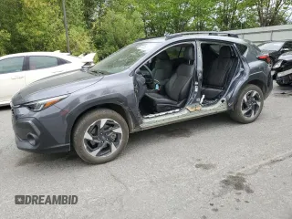 2024 Subaru Crosstrek Limited с VIN 4S4GUHM6XR3732837, выставлен на аукционе Copart как лот 60668085 с пробегом 14 594 миль миль и Списание • Salvage title. История ставок и продаж доступна на DreamBid. Изображение 1.