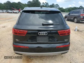 2017 Audi Q7 Premium with VIN WA1AAAF72HD003296, listed as a Copart auction lot 54221325 with 59,627 mi miles and Salvage title. Bid and sale history available at DreamBid. Image 6.