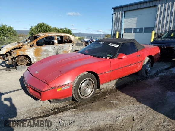 1990 Chevrolet Corvette z VIN 1G1YY3384L5111942, wystawiony jako Copart lot #75481214 z przebiegiem 91 731 mil mil oraz Szkoda całkowita • Salvage title. Historia ofert i sprzedaży dostępna na DreamBid. Obrazek 1.