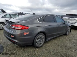 2017 Ford Fusion Energi Titanium with VIN 3FA6P0SU3HR380295, listed as a Copart auction lot 72373332 with 42,861 mi miles. Bid and sale history available at carsss.com. Image 3.