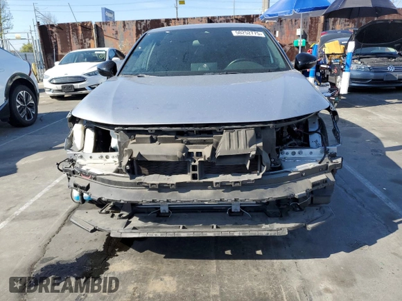 2022 Honda Civic Sedan Sport with VIN 2HGFE2F53NH554535, listed as a Copart auction lot 50252775 with 40,274 mi miles and Salvage Title. Bid and sale history available at carsss.com. Image 5.