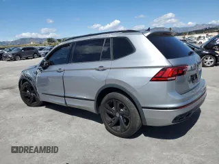 2024 Volkswagen Tiguan SE R-Line Black with VIN 3VVCB7AX1RM027893, listed as a Copart auction lot 51351375 with 25,296 mi miles and Salvage title. Bid and sale history available at DreamBid. Image 2.