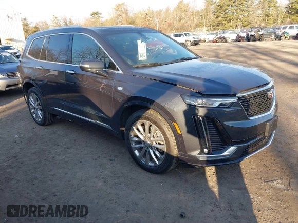 2022 Cadillac XT6 Premium Luxury with VIN 1GYKPDRS1NZ178383, listed as a IAAI auction lot 41730748 with 16,290 mi miles. Bid and sale history available at carsss.com. Image 1.