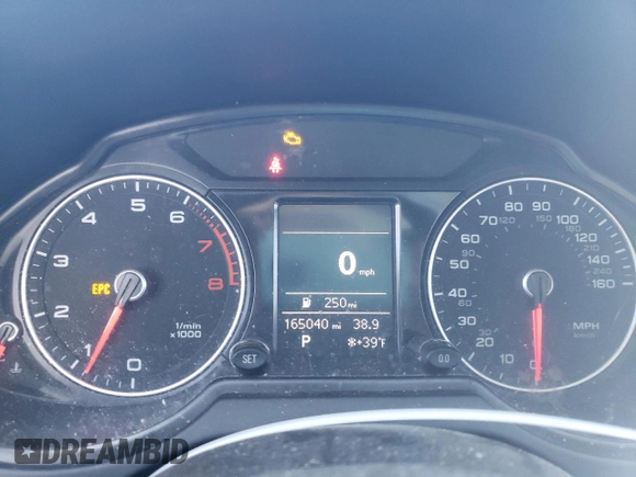 2013 Audi Q5 Premium with VIN WA1CFAFP6DA010130, listed as a Copart auction lot 52287375 with 165,040 mi miles and Clean Title. Bid and sale history available at carsss.com. Image 9.