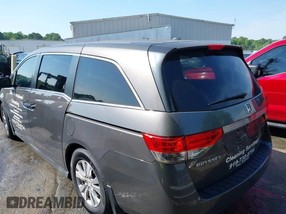 2015 Honda Odyssey EX-L z VIN 5FNRL5H61FB126947, wystawiony jako IAAI lot #42165599 z przebiegiem 213 058 mil mil oraz . Historia ofert i sprzedaży dostępna na DreamBid. Obrazek 3.