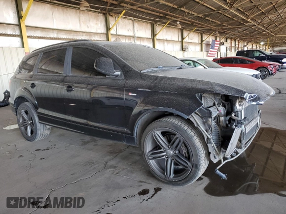2015 Audi Q7 3.0T S line Prestige with VIN WA1DGAFE4FD028434, listed as a Copart auction lot 45690945 with 132,338 mi miles and Salvage Title. Bid and sale history available at carsss.com. Image 4.