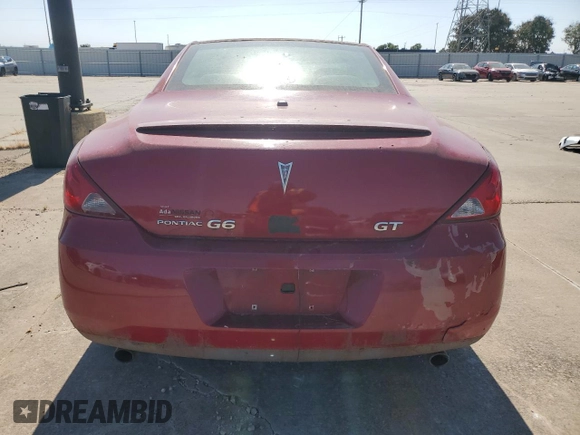 2007 Pontiac G6 GT с VIN 1G2ZH351574139230, выставлен на аукционе Copart как лот 50489735 с пробегом Не указан миль и Списание • Salvage title. История ставок и продаж доступна на DreamBid. Изображение 6.