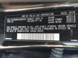 2018 Volvo S60 Inscription z VIN LYV402HK9JB167612, wystawiony jako IAAI lot #42076803 z przebiegiem 67 153 mil mil oraz . Historia ofert i sprzedaży dostępna na DreamBid. Obrazek 9.