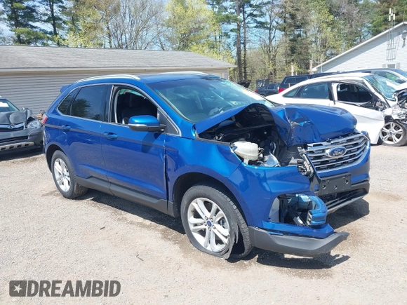 2020 Ford Edge SEL z VIN 2FMPK4J98LBA07595, wystawiony jako IAAI lot #42068572 z przebiegiem 105 352 mil mil oraz . Historia ofert i sprzedaży dostępna na DreamBid. Obrazek 1.