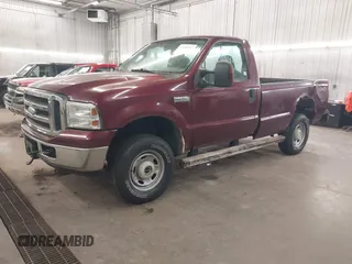 2005 Ford F-250 XL with VIN 1FTNF21575EB34458, listed as a IAAI auction lot 42688465 with 101,699 mi miles and . Bid and sale history available at DreamBid. Image 2.