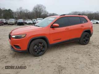 2021 Jeep Cherokee Altitude with VIN 1C4PJLLBXMD155633, listed as a Copart auction lot 47497305 with 78,584 mi miles and Salvage Title. Bid and sale history available at carsss.com. Image 1.