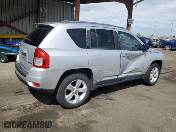 2011 Jeep Compass Latitude with VIN 1J4NF1FB6BD263831, listed as a Copart auction lot 52542625 with 160,743 mi miles and Salvage Title. Bid and sale history available at DreamBid. Image 3.