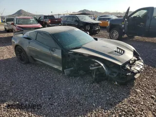 2016 Chevrolet Corvette Z06 3LZ with VIN 1G1YT2D68G5601246, listed as a Copart auction lot 62612494 with 15,172 mi miles and Salvage Title. Bid and sale history available at carsss.com. Image 4.