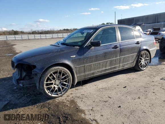 2002 BMW 3 Series 330xi with VIN WBAEW53412PG09026, listed as a Copart auction lot 89108295 with 106,516 mi miles and Salvage title. Bid and sale history available at DreamBid. Image 1.