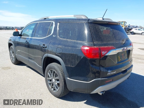 2019 GMC Acadia SLT with VIN 1GKKNMLS1KZ274602, listed as a IAAI auction lot 41807156 with 99,781 mi miles. Bid and sale history available at carsss.com. Image 3.