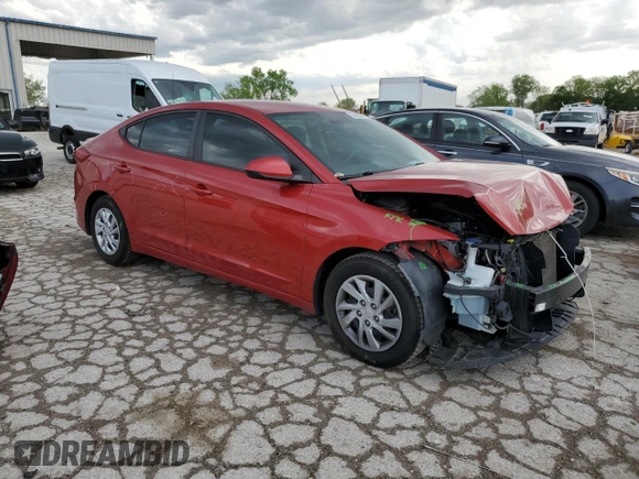 2017 Hyundai Elantra SE z VIN 5NPD74LF8HH176491, wystawiony jako Copart lot #54409405 z przebiegiem 170 949 mil mil oraz Szkoda całkowita • Salvage title. Historia ofert i sprzedaży dostępna na DreamBid. Obrazek 4.