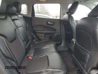 2018 Jeep Compass Latitude with VIN 3C4NJDBB6JT147355, listed as a Copart auction lot 43694585 with 105,230 mi miles and Salvage Title. Bid and sale history available at carsss.com. Image 11.