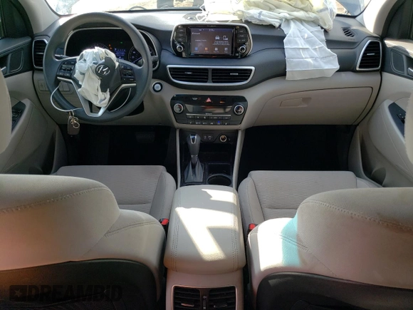 2019 Hyundai Tucson Sport with VIN KM8J33AL2KU972227, listed as a Copart auction lot 44172755 with 76,720 mi miles and Salvage Title. Bid and sale history available at carsss.com. Image 8.