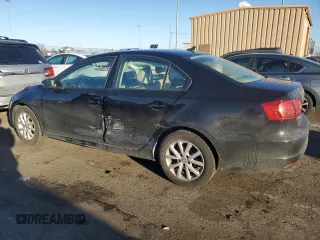 2012 Volkswagen Jetta Sedan SE w/Convenience & Sunroof PZEV with VIN 3VWBP7AJ3CM121673, listed as a Copart auction lot 42629585 with 162,138 mi miles and Salvage Title. Bid and sale history available at carsss.com. Image 2.
