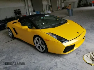 2006 Lamborghini Gallardo с VIN ZHWGU22T26LA03408, выставлен на аукционе Copart как лот 58963915 с пробегом 12 057 миль миль и Чистый • Clean title. История ставок и продаж доступна на DreamBid. Изображение 4.