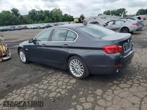 2013 BMW 5 Series 535i xDrive with VIN WBAFU7C51DDU66322, listed as a Copart auction lot 63049375 with 218,168 mi miles and Clean title. Bid and sale history available at DreamBid. Image 2.