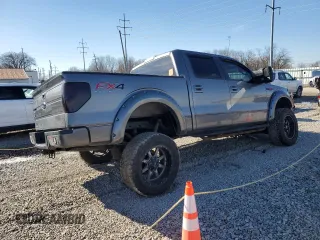 2014 Ford F-150 XL with VIN 1FTFW1EF7EFA83474, listed as a Copart auction lot 45141935 with 176,879 mi miles and Salvage Title. Bid and sale history available at carsss.com. Image 3.