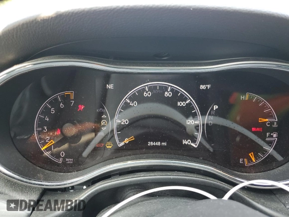 2020 Jeep Grand Cherokee Limited z VIN 1C4RJFBG6LC242912, wystawiony jako Copart lot #59727245 z przebiegiem 28 448 mil mil oraz Szkoda całkowita • Salvage title. Historia ofert i sprzedaży dostępna na DreamBid. Obrazek 9.