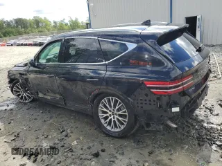 2025 Genesis GV80 Standard with VIN KMUHFESB5SU240229, listed as a Copart auction lot 55036385 with 12,740 mi miles and Clean title. Bid and sale history available at DreamBid. Image 2.