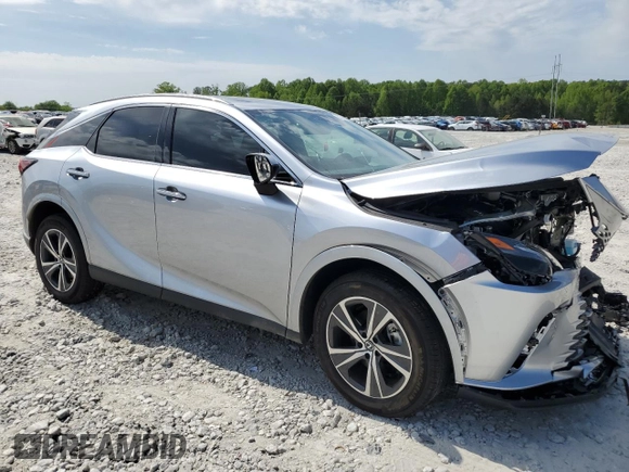 2024 Lexus RX 350 z VIN 2T2BAMBA6RC038088, wystawiony jako Copart lot #53776565 z przebiegiem 18 548 mil mil oraz Szkoda całkowita • Salvage title. Historia ofert i sprzedaży dostępna na DreamBid. Obrazek 4.