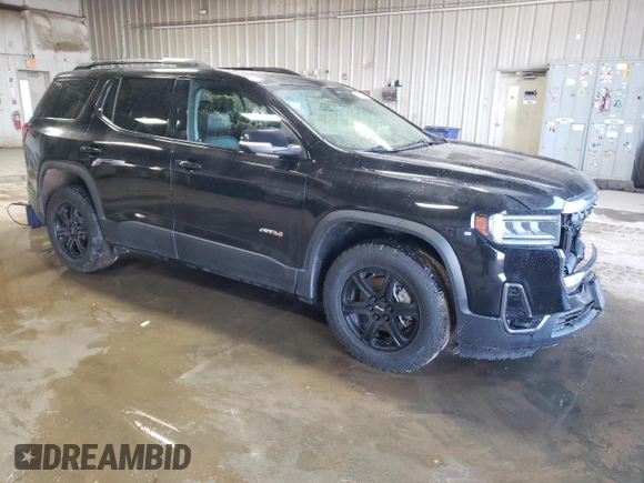 2022 GMC Acadia AT4 with VIN 1GKKNLLS5NZ127570, listed as a Copart auction lot 48191475 with 65,519 mi miles and Salvage title. Bid and sale history available at DreamBid. Image 4.