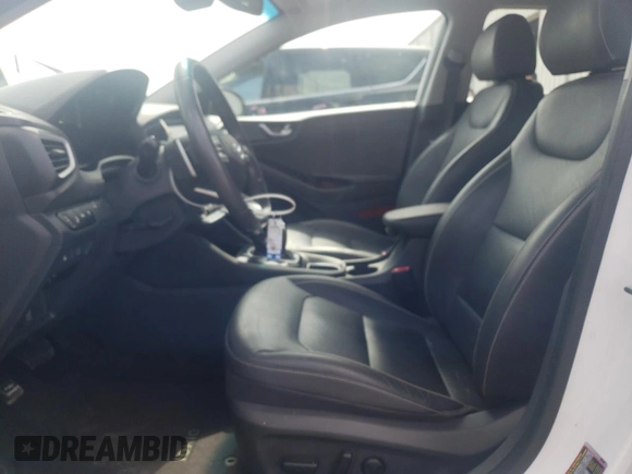 2019 Hyundai Ioniq Limited with VIN KMHC05LC7KU144216, listed as a Copart auction lot 59552425 with 66,932 mi miles and Salvage title. Bid and sale history available at DreamBid. Image 7.