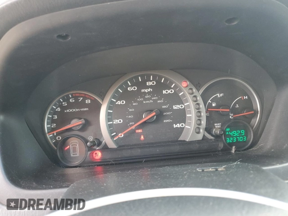 2005 Honda Pilot EX with VIN 5FNYF18495B067400, listed as a Copart auction lot 55572315 with 323,703 mi miles and Clean Title. Bid and sale history available at DreamBid. Image 9.