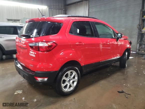 2018 Ford EcoSport SE with VIN MAJ6P1UL5JC244393, listed as a Copart auction lot 45476005 with NaN miles and Salvage Title. Bid and sale history available at carsss.com. Image 3.