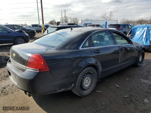 2013 Chevrolet Caprice Police Patrol Vehicle Police with VIN 6G1MK5U24DL807612, listed as a Copart auction lot 52360405 with 64,759 mi miles and Clean Title. Bid and sale history available at carsss.com. Image 3.