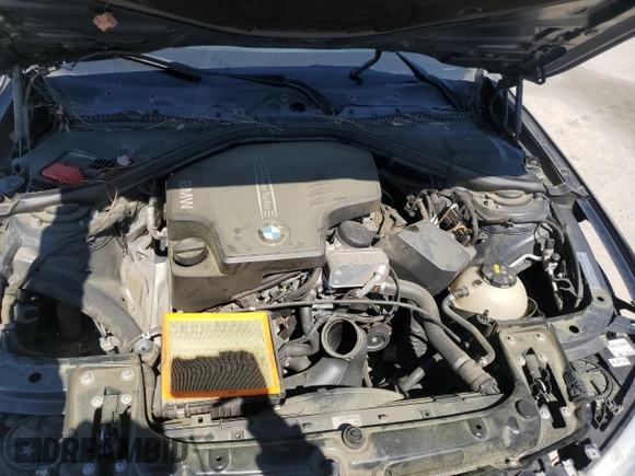 2015 BMW 4 Series 428i with VIN WBA4A5C53FGK15503, listed as a Copart auction lot 49297895 with 125,055 mi miles and Salvage title. Bid and sale history available at DreamBid. Image 12.