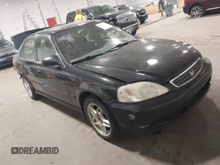 2000 Honda Civic EX z VIN 1HGEJ8641YL051918, wystawiony jako IAAI lot #42286290 z przebiegiem 173 854 mil mil oraz . Historia ofert i sprzedaży dostępna na DreamBid. Obrazek 1.