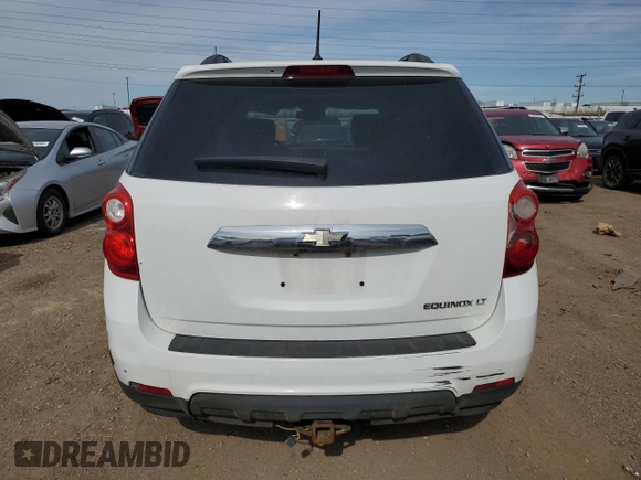 2013 Chevrolet Equinox LT with VIN 2GNALPEK9D6222605, listed as a Copart auction lot 54905125 with 155,429 mi miles and Clean Title. Bid and sale history available at DreamBid. Image 6.