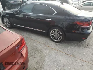 2017 Lexus LS with VIN JTHBL5EF1H5144602, listed as a Copart auction lot 76553894 with 67,183 mi miles and Salvage Title. Bid and sale history available at carsss.com. Image 2.