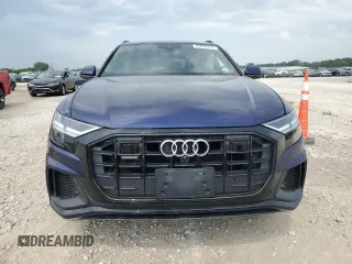 2020 Audi Q8 Premium Plus with VIN WA1EVAF11LD025333, listed as a Copart auction lot 65664624 with 58,913 mi miles and Salvage Title. Bid and sale history available at carsss.com. Image 5.