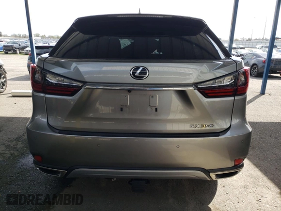 2021 Lexus RX with VIN 2T2HZMAA3MC191511, listed as a Copart auction lot 49926295 with 64,072 mi miles and Salvage Title. Bid and sale history available at carsss.com. Image 6.
