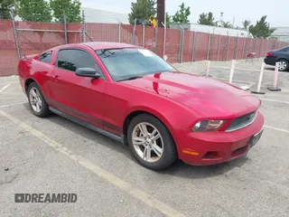 2010 Ford Mustang V6 with VIN 1ZVBP8AN7A5124961, listed as a IAAI auction lot 42522411 with 159,250 mi miles and . Bid and sale history available at DreamBid. Image 1.
