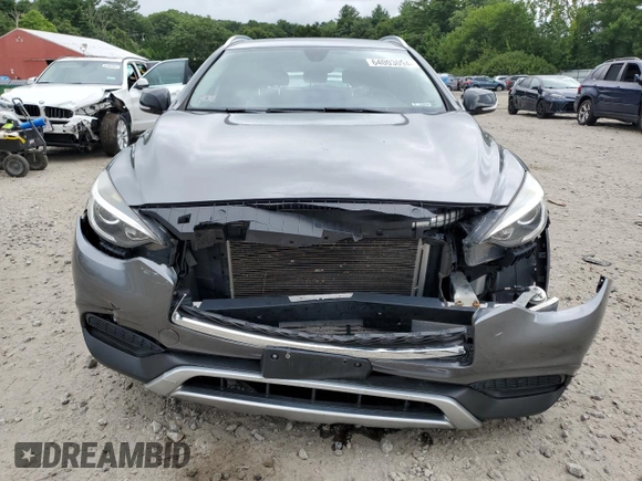 2017 Infiniti QX30 Luxury with VIN SJKCH5CR1HA026123, listed as a Copart auction lot 64003094 with 93,651 mi miles and Salvage title. Bid and sale history available at DreamBid. Image 5.