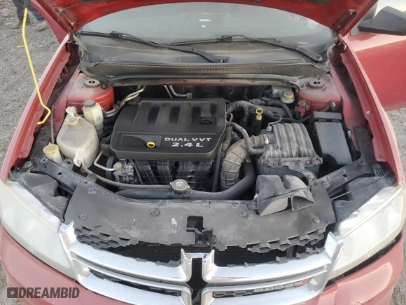 2013 Dodge Avenger SE with VIN 1C3CDZAB2DN648720, listed as a Copart auction lot 42718175 with 156,635 mi miles and Salvage Title. Bid and sale history available at carsss.com. Image 11.